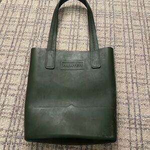 Hunter Dark Green Tote